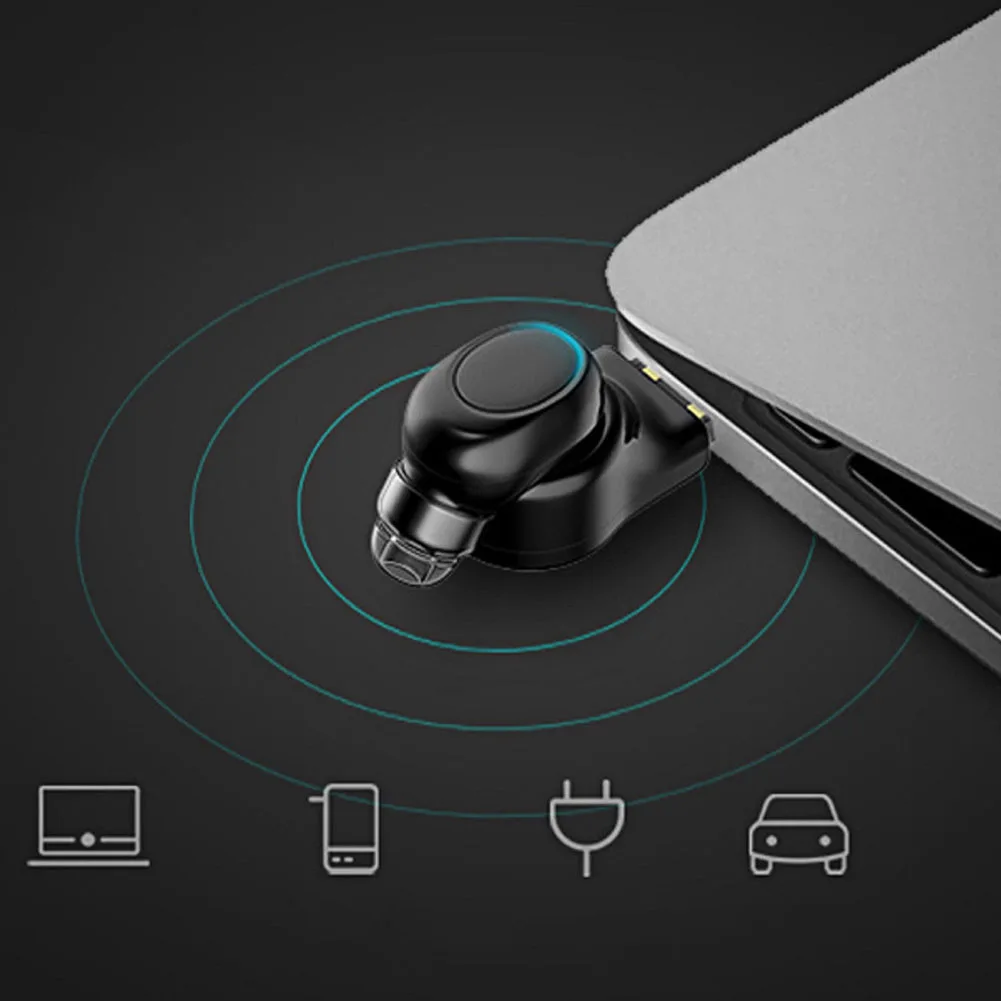 Многофункциональный одиночный наушник Bluetooth стерео беспроводные наушники мини Музыкальная гарнитура портативные наушники-вкладыши типа