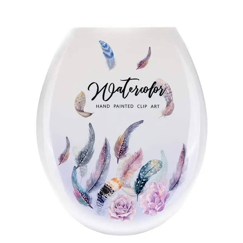U Shape Thickened Premium Pp Material Waterproof Corrosion Resistant Toilet Seat Cover Lid Bathroom Fixture General Purpose