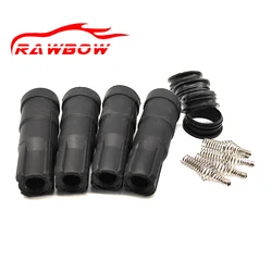 Ignition Coil Rubber Kit 4408389 4432202 For Renault Clio Megane Kangoo Modus Compatible With 8200765882 7700875000 78419001