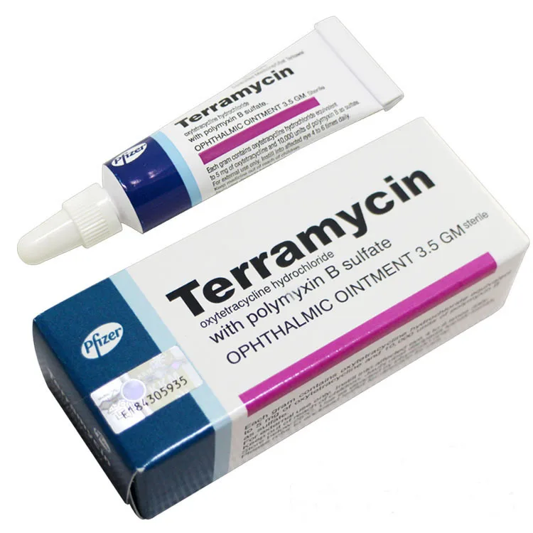 Terramycin офтальмологическая мазь для собак 3 5 г | Дом и сад