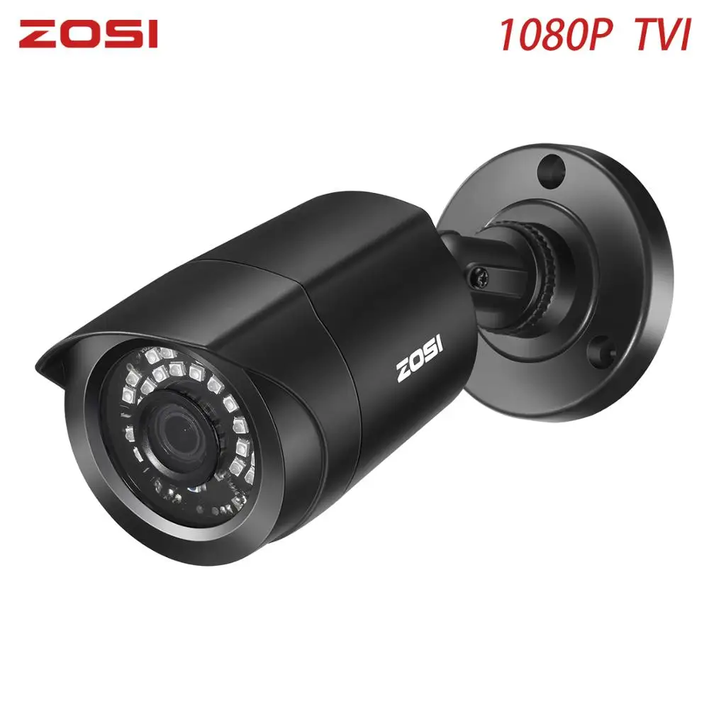 

ZOSI 1080P TVI Bullet CCTV Camera IR Camera Nightvision Waterproof IP66 Indoor Outdoor CCTV Video Camera for DVR Kit