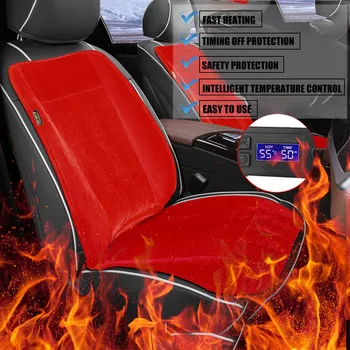

kongyide Universal Heating Pads Car Seat Cover with Intelligent Temperature Control 30 seconds quick heat Timing off protection