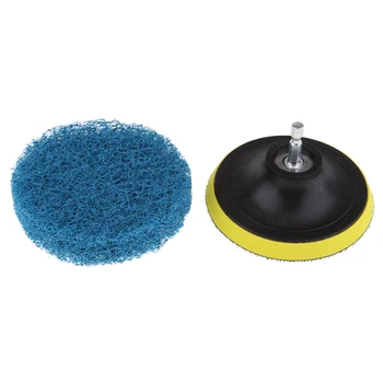 

Bathroom Drill Brushes Set Scouring Pads Cleaning Tiles Floo Tubs Grout Supplies