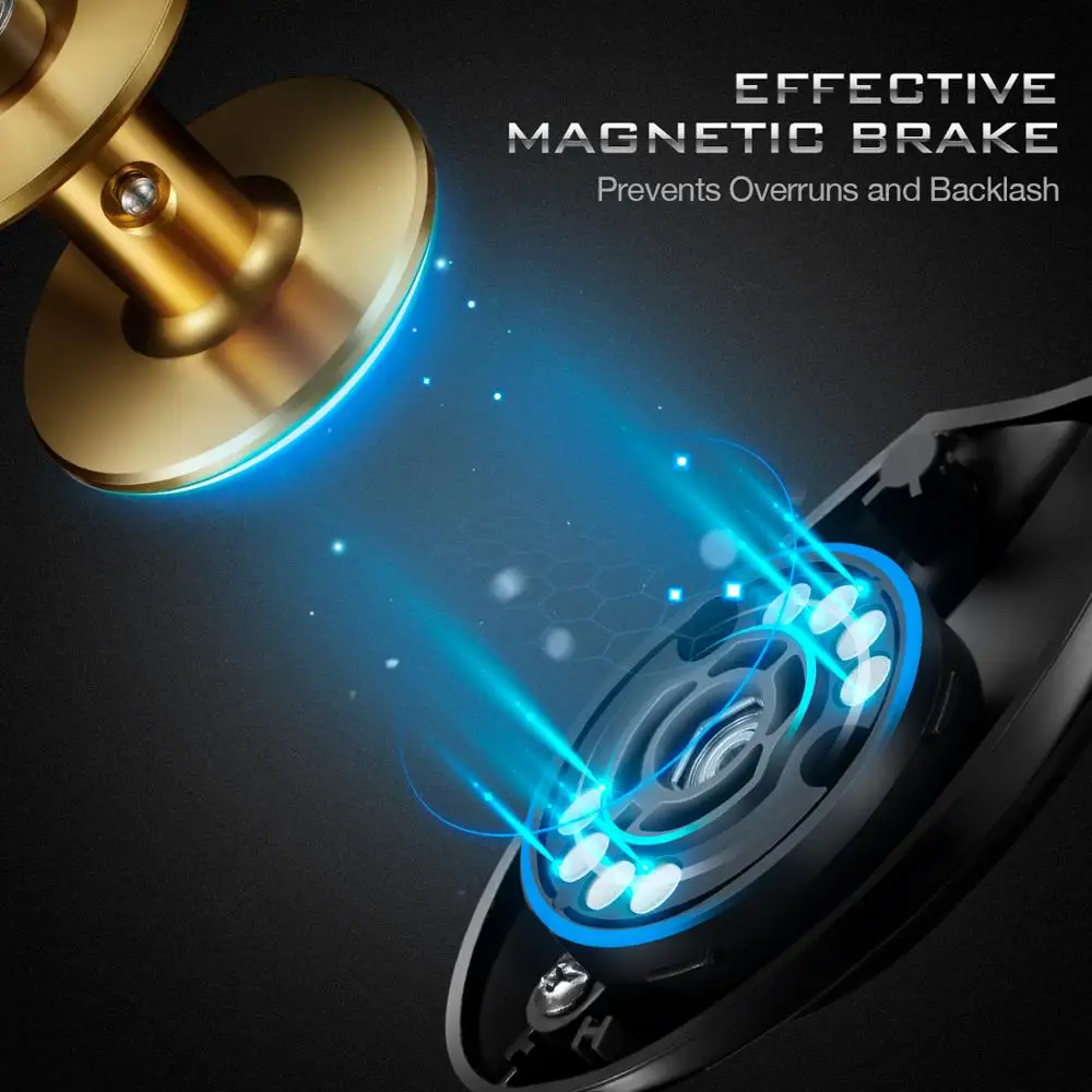 Piscifun Alijos 300 Low Profile Baitcasting Fishing Reel 15KG Max Drag 8+1 Bearings Saltwater Casting Reel Power / Double Handle Piscifun Alijos 300 Low Profile Baitcasting Fishing Reel 15KG Max Drag 8+1 Bearings Saltwater Casting Reel Power / Double Handle