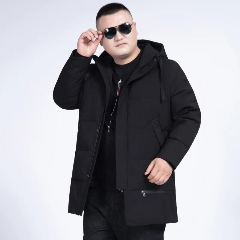 10XL 9XL 8XL 6XL хлопковая одежда большого размера зимняя мужская хлопковая куртка Новое мужское пальто Свободная Повседневная парка Толстая теплая куртка