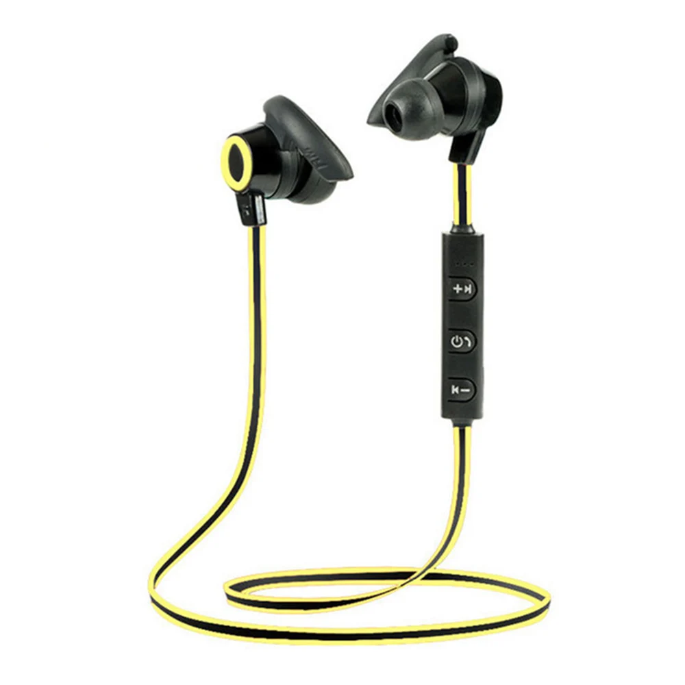yellow Bluetooth наушники стерео Беспроводная гарнитура с микрофоном водонепроницаемые спортивные наушники Игровые наушники для iphone samsung - Цвет: yellow
