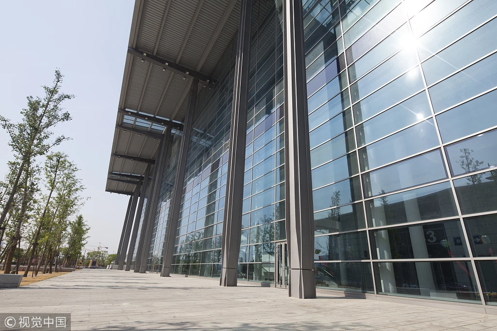 building project facade panels exterior aluminum double glass curtain walls