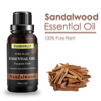 

30MLSandalwood Essential Oil Reduce Anxiety Body Relax Essential Oil For Aromatherapy Diffusers Pure Essential Oils Help Sleep