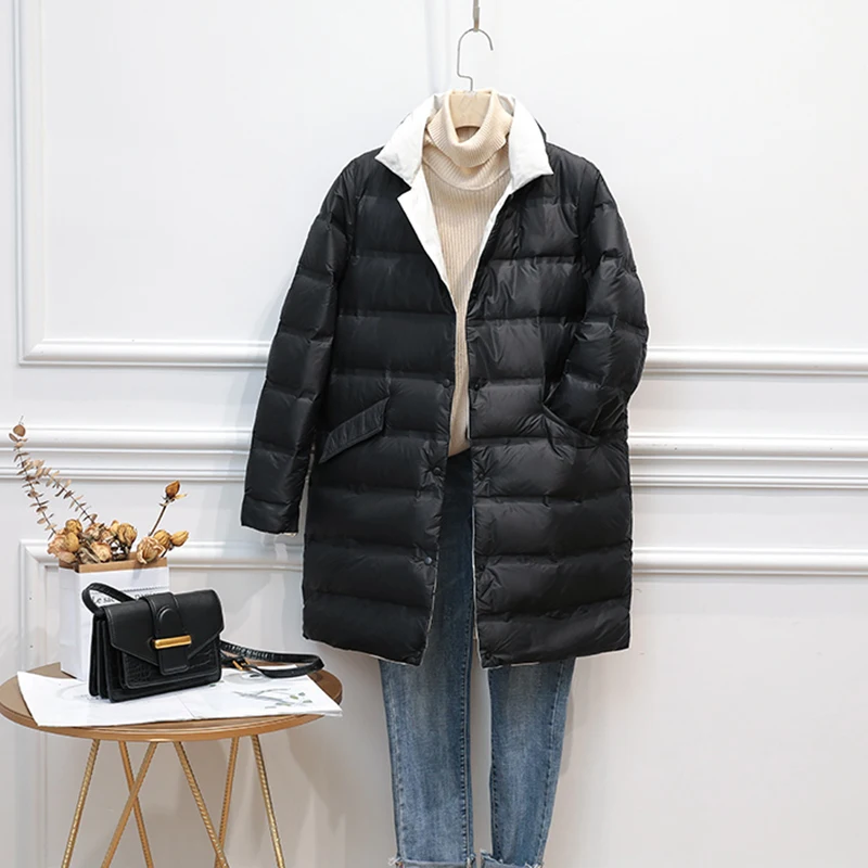 SEDUTMO Winter Oversize Duck Down Jackets Women 