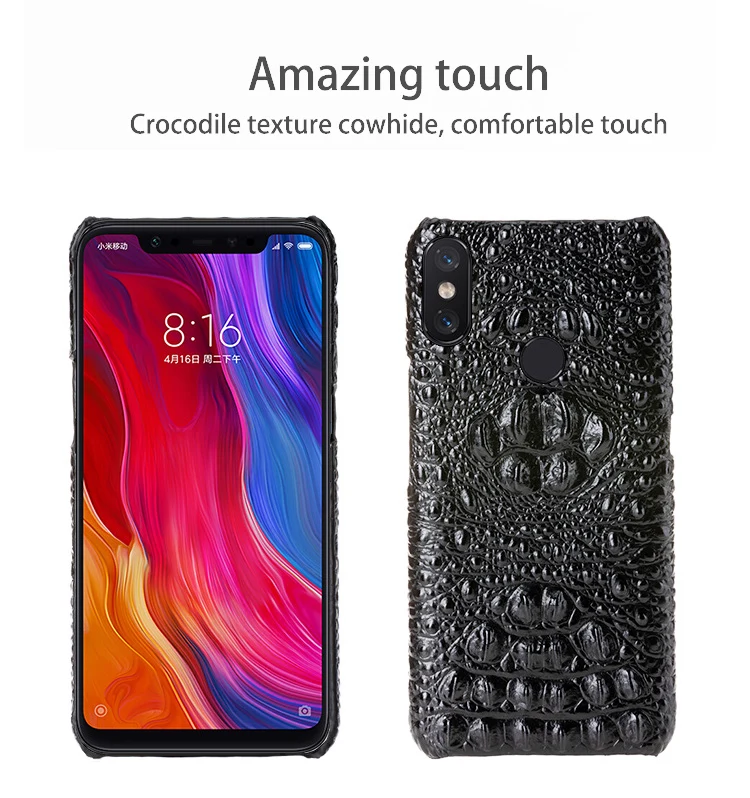 Чехол для телефона для Xiaomi mi 9 8 se 9T A1 A2 A3 lite Poco F1 головы крокодила текстура чехол для Red mi 6 6a 7a Note 4 4x5, 6, 7, 8 Pro