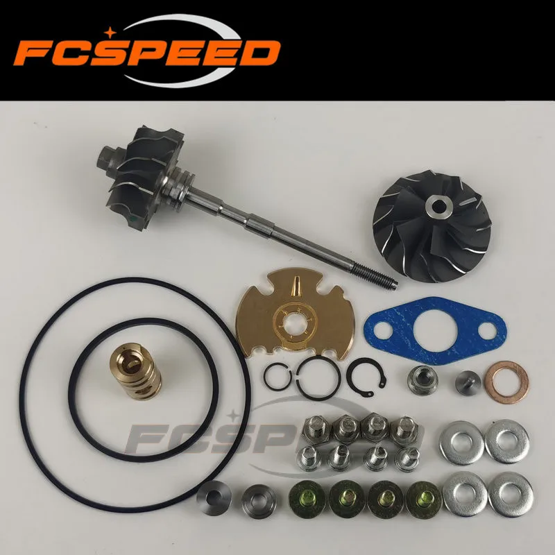 Турбовал и колесо + комплект для ремонта GT1749V 727210 17201-0G010 Toyota Avensis Corolla D-4D 81Kw 85Kw 1CD-FTV