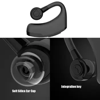 

Black Bluetooth 5.0 Earhook TWS Stereo Earphone Headphone Sports Headset Earbuds