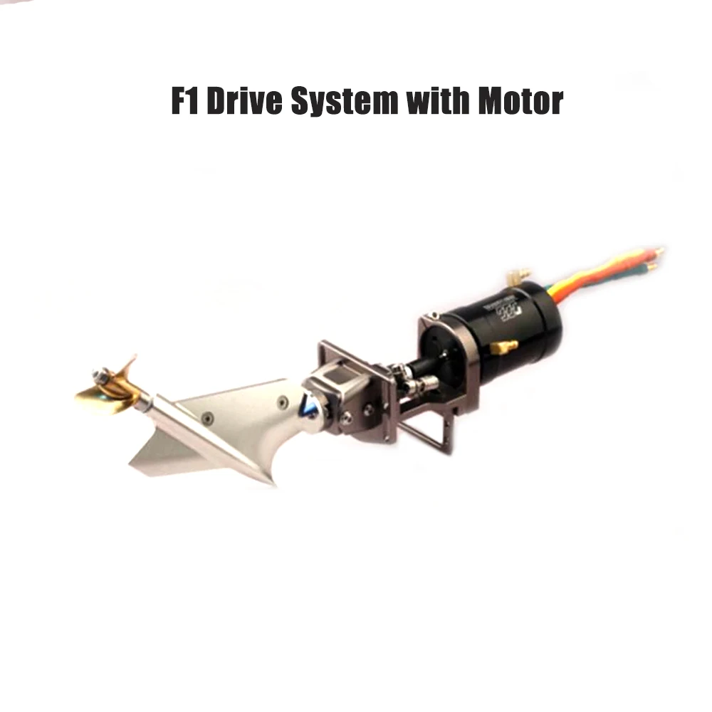 CNC alloy F1 rowing Brushless motor shaft power output systemx 2960 2881KV motor for rc boat