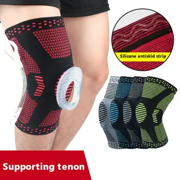

2020 Newest Hot Knee Brace Gel Pad Support Compression Patella Guard Sports Basketball Meniscus Protective Gear Knee Sleeve