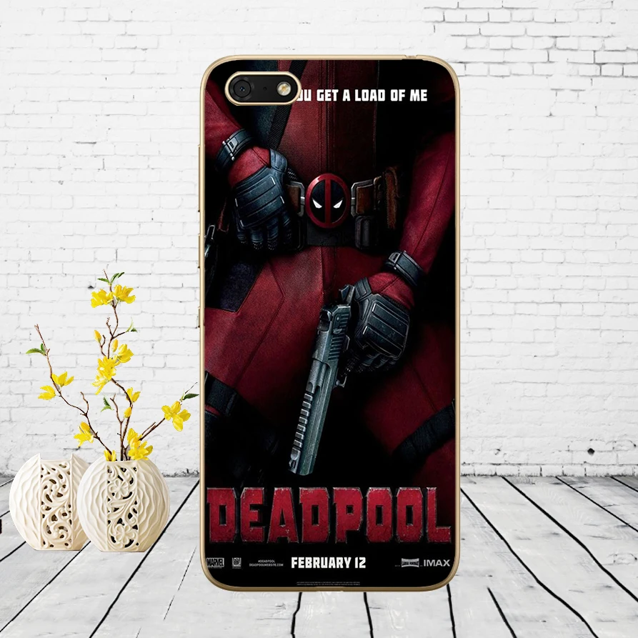 15 22DD Дедпул от Marvel "Вэйд Винстон Мягкий силиконовый чехол для Huawei Honor 9 10 Lite 7A 5,45 7a pro 7c 5,7 дюймов 7x 8x чехол - Цвет: 15