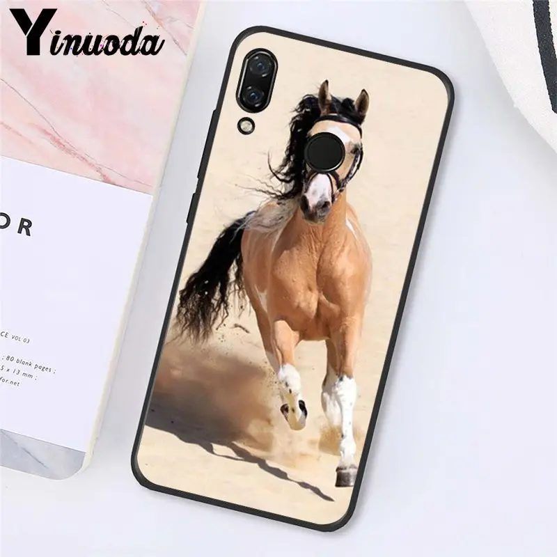 Horse Animal Running Printed