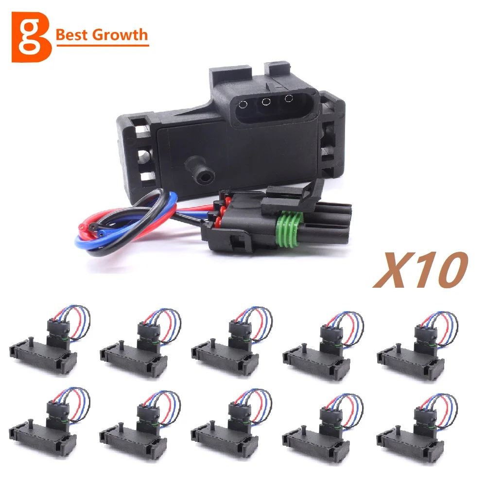 

HOT SALE 5 BAR MAP SENSOR FOR GM ACCEL DFI CHROME MSD TURBO BOOST AIR BG001Y132