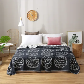

Six Layer Gauze Towel Summer Blanket Bedspread Couch Quilting Baby Comforter King Size 200x230cm