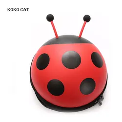 Kids Backpacks Mini Ladybug 3D Cartoon Printed School Bag Boy Girl Bag Kids Baby Bags for Kindergarten Cool Children Present
