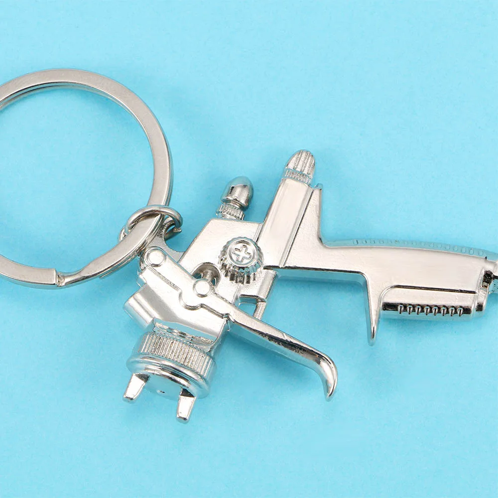 Серебряный брелок для ключей с водяным распылителем мужской автомобиля