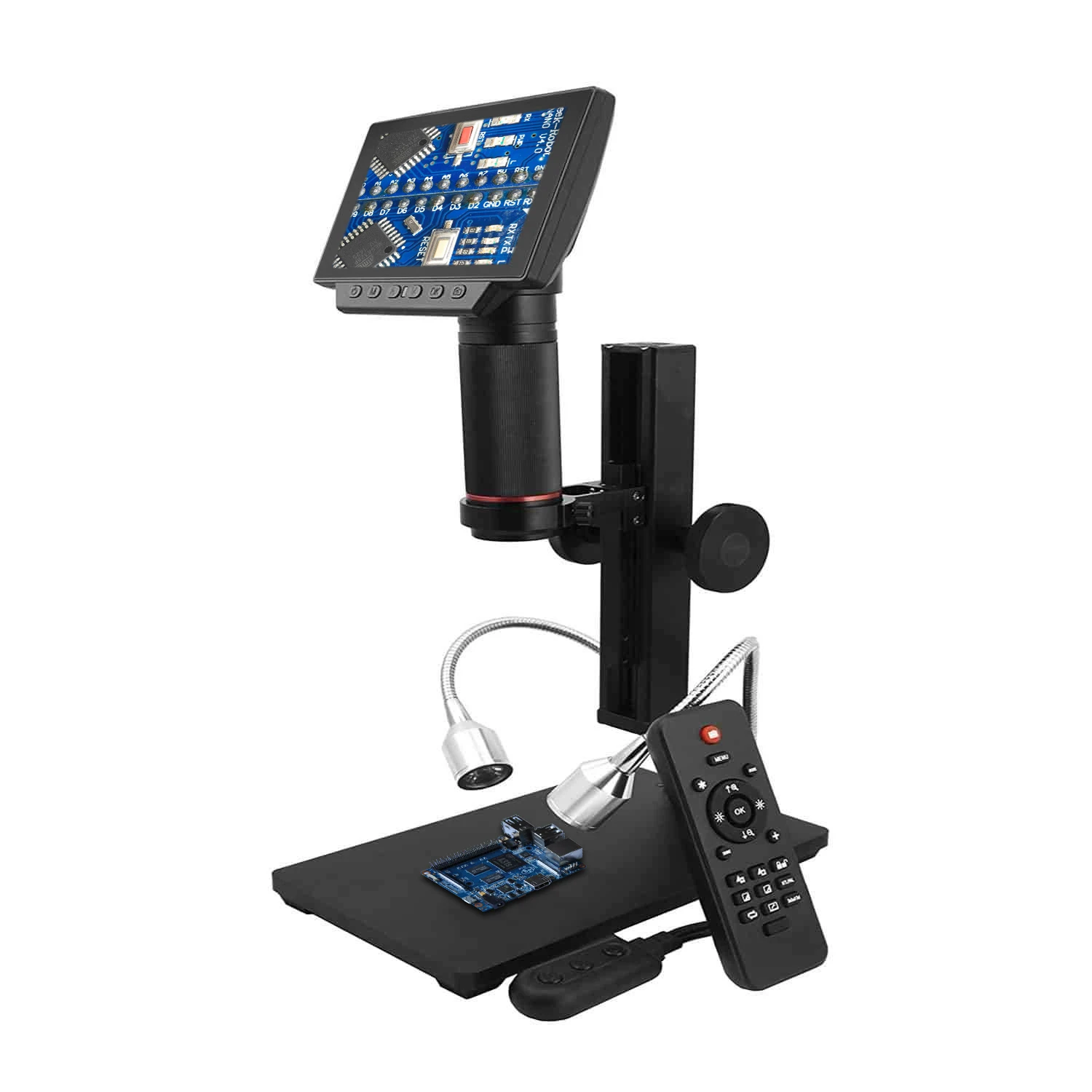 US $227.20 Andonstar HDMI USB Digital Microscope 560X ADSM302 5 LCD Display With Measure Software PCB SMT BGA Soldering Phone Repair Tool