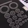 Spirograph Drawing Scratch Painting Toys Set Interlocking Gears Wheels Painting Drawing Accessories Educational Toy Spirographs 2
