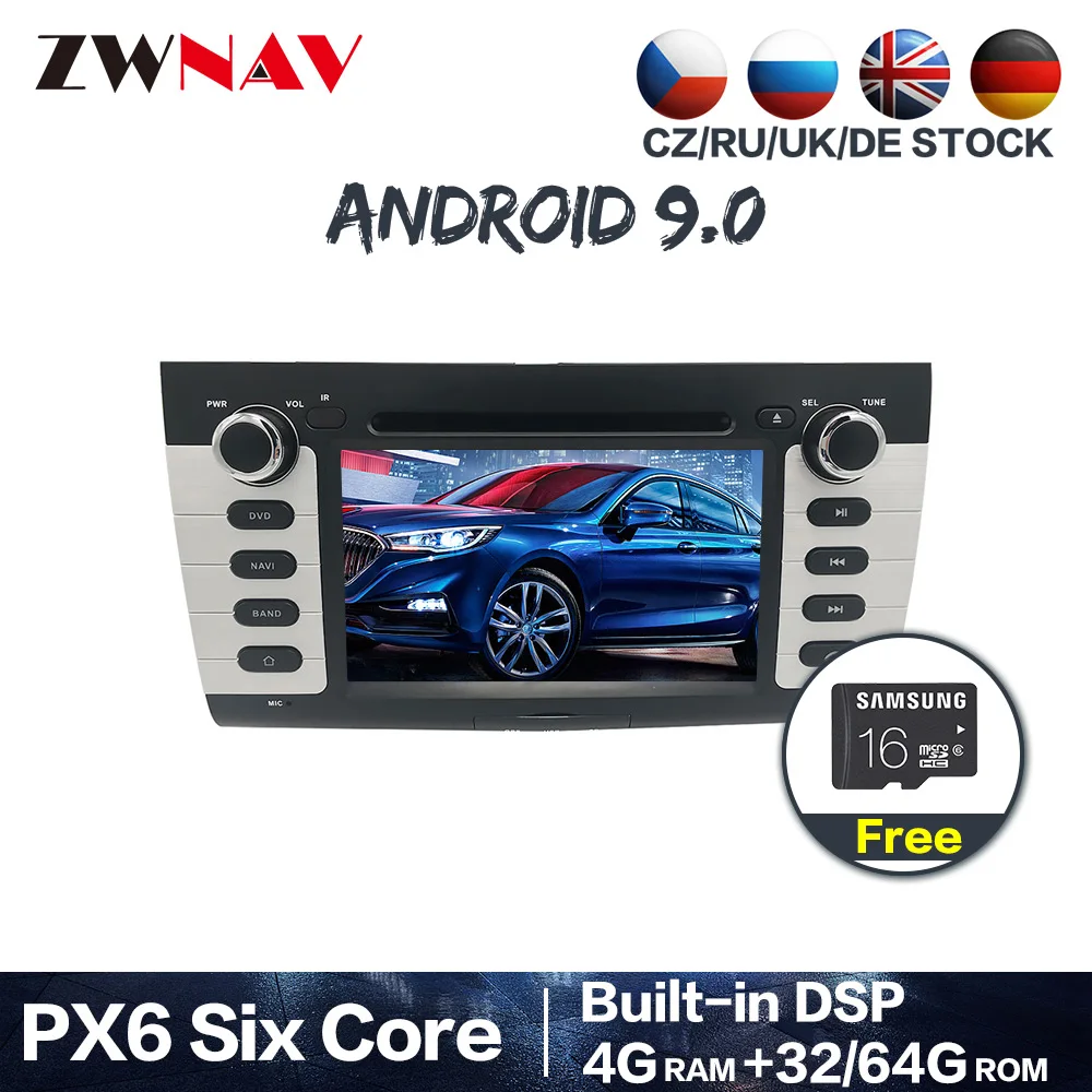 PX6 DSP ips 4+ 64 Android 9,0 Автомобильный gps Navi Радио Аудио стерео для SUZUKI SWIFT 2004-2010 DVD мультимедийный плеер головное устройство карта