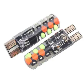 

New T10-Epoxy RGB Wide Lamp with Button Battery
