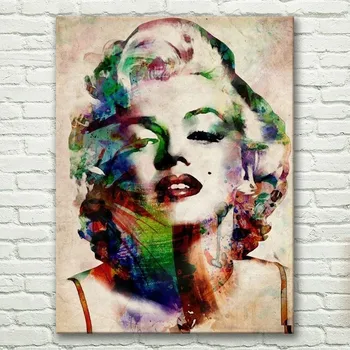 

100% Hand Painted Canvas Marilyn Monroe Wall Décor Painting Wall Painting Living Room Wall Decor Home Décor