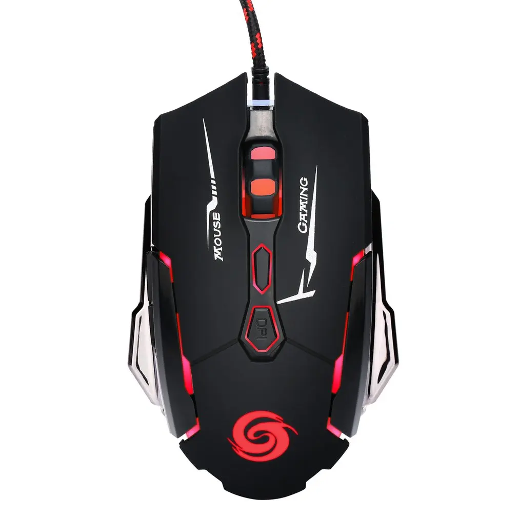 K1015 портативная легкая мини оптическая игровая мышь для ПК ноутбука низкое энергопотребление Plug and Play