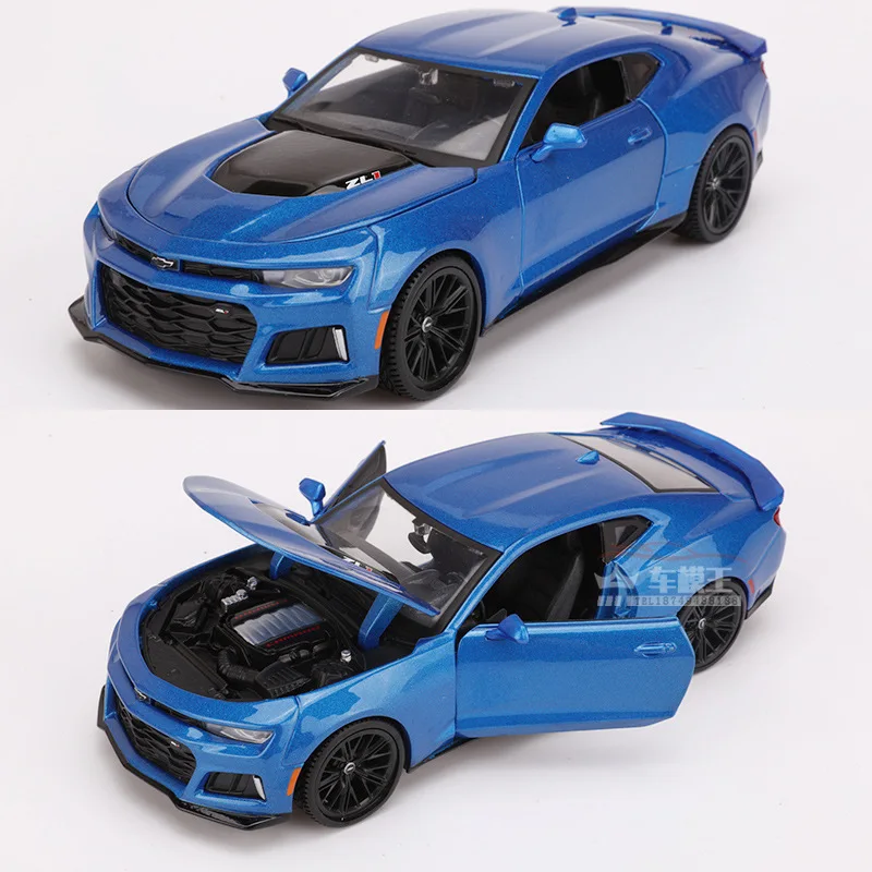 Maisto Chevrolet Camaro ZL1 брелок для автомобильных ключей, модель 1: 24 модель подарок украшения