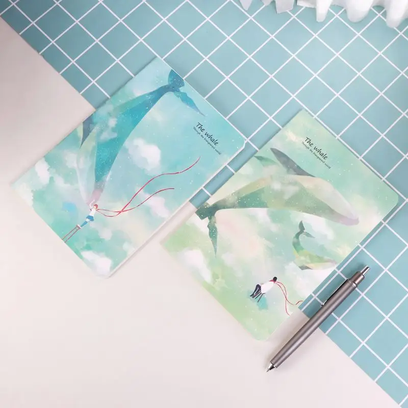 4 шт./компл. A5 блокнот Sketchbook милый мультфильм дневник планировщик для Рисование Живопись граффити линия внутренняя страница офисные школьные принадлежности