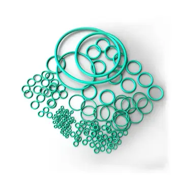 

5pcs outer diameter 195/200/205/210/mm sealing o-ring high temperature resistant fluorine rubber rubber band green color