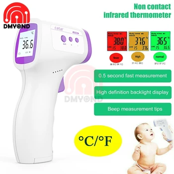 

Digital Ir Infrared Fever Thermometer Temperature Meter Non-Contact Pyrometer Imager Hygrometer IR termometro LCD Alarm