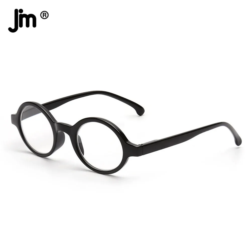 JM Round Reading Glasses Spring Hinge Readers Men Women Glasses for Reading