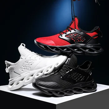 

Men Shoes Running Sport Sneakers Fashion Training Sport Shoes Breathable 2020 New Brand Adult Big Size Sneakers