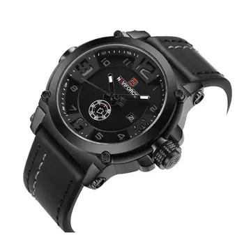 

NAVIFORCE 9099 Men 3ATM Waterproof Date Wrist Watch Needle Quartz Movement