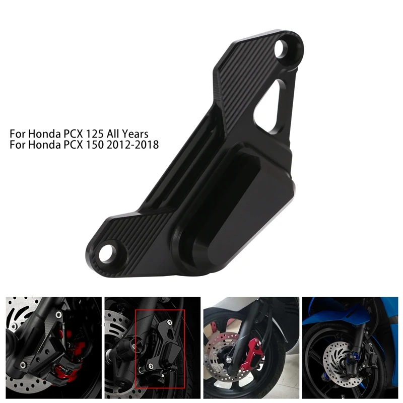 Для Honda PCX125 PCX150 2012- CNC алюминиевый мотоциклетный передний дисковый суппорт Brakecaliper защита тормозов Защитная крышка