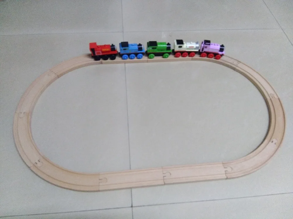 5PCS-Thomas-Trains-Wood-Railway-Track-12PCS-Thomas-and-Friends-Wooden-Trains-Model-Magnetic-Train-Toys (4)