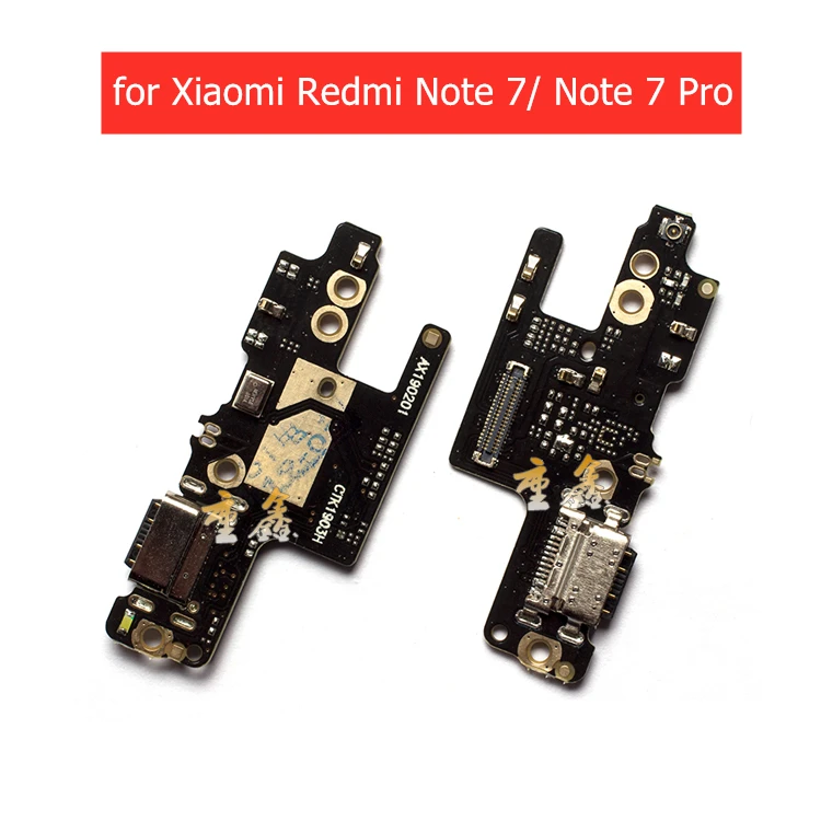 Для Xiaomi Redmi Note 7/ 7 Pro USB зарядное устройство разъем гибкий кабель микрофон Зарядка