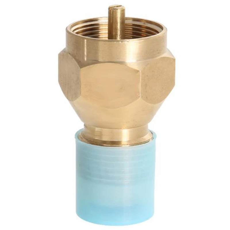 

Mini Outdoor Stove Connecter Propane Refill Adapter Gas Cylinder Tank Coupler Heater Camping Picnic Equipment
