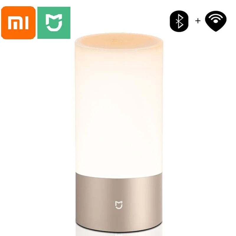  Xiaomi Mijia Mi Bedside Lamp 1 Table Desk Smart Control Indoor Light 16 Million RGB Bluetooth Wifi 