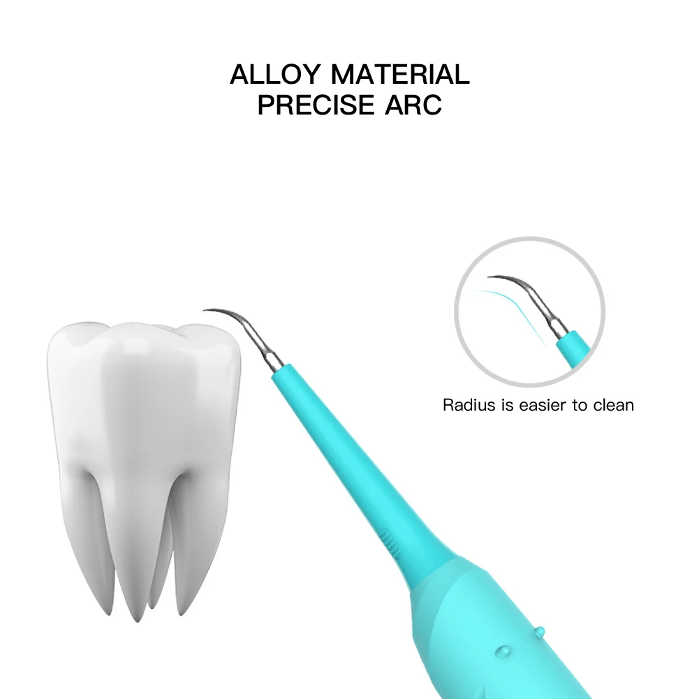 Portable Electric Sonic Dental Scaler Tooth Calculus Remover Tooth Stains Tartar Tool Dentist Teeth Whitening Oral Hygiene