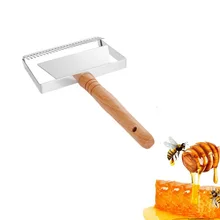 Нержавеющая сталь пчелиный улей разворачивающая вилка для меда Скребок Лопата нож-скребок для пчеловодов пчелы Лопата гребень разворачивающая вилка Инструменты для пчеловодства