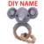 Bopoobo 1pc Baby Rattles Crochet Bunny Rattle Toy Wood Ring Baby Teether Rodent Baby Gym Mobile Rattles Newborn Educational Toys 36