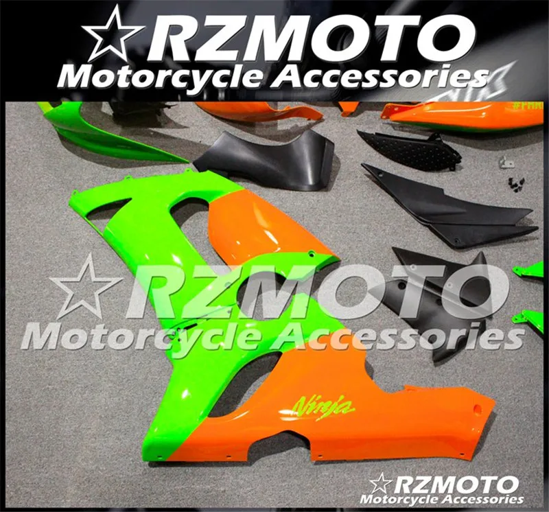 Мотоциклетный обтекатель abs Подходит для Kawasaki ZX6R 636 ZX-6R 2005 2006 корпусные детали пресс-форм Магазин № 0326