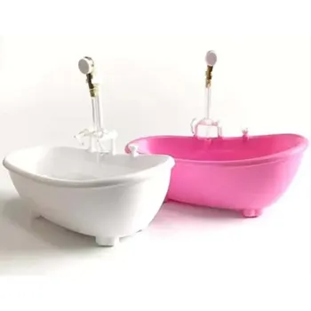 

Small Bird Parrot Parakeet Pet Cage Mount Plastic Bathtub Kit Round Bath Easy Install Shower Kit 1pc hot sale