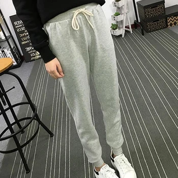 

Women Harlan Trousers Plus Size Loose Solid Simple Trousers Casual Style Trousers 2019 New Femme Pants