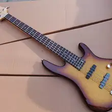 Новое поступление 4 струнная электрическая бас гитара Jazzbass модель в Sunburst 110115