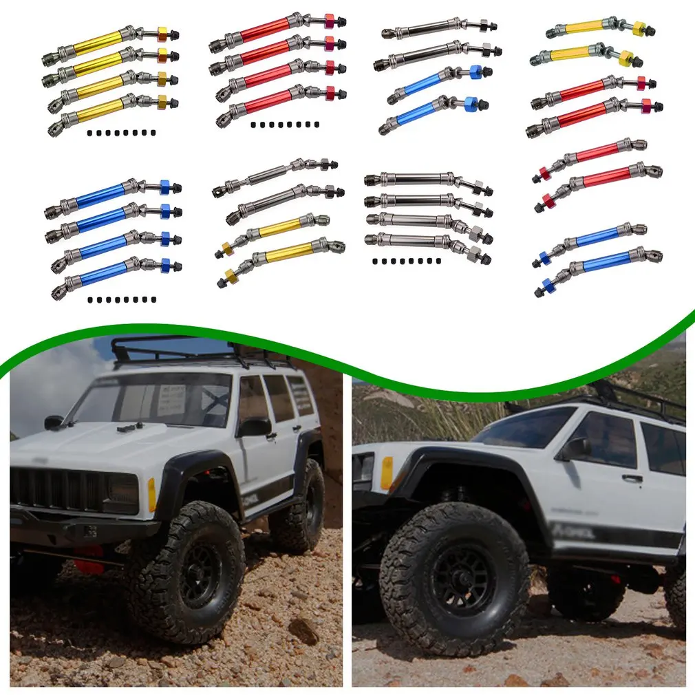 

Front Rear Drive Shaft CVD Transmission Axle High-grade metal RC Truck Drive Shaft for Traxxas Slash 4X4 1/10 RC Truck